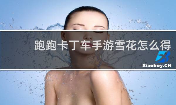 跑跑卡丁车手游雪花怎么得