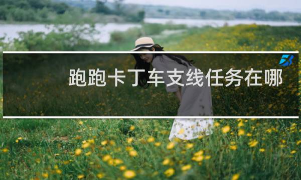 跑跑卡丁车支线任务在哪