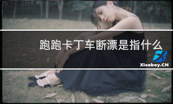 跑跑卡丁车断漂是指什么