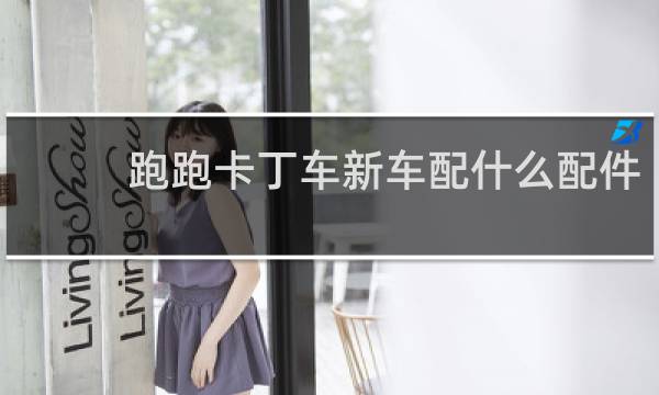 跑跑卡丁车新车配什么配件