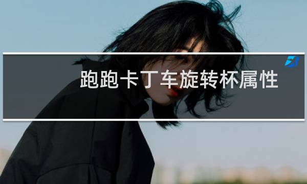跑跑卡丁车旋转杯属性