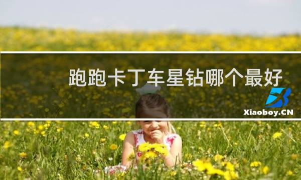 跑跑卡丁车星钻哪个最好