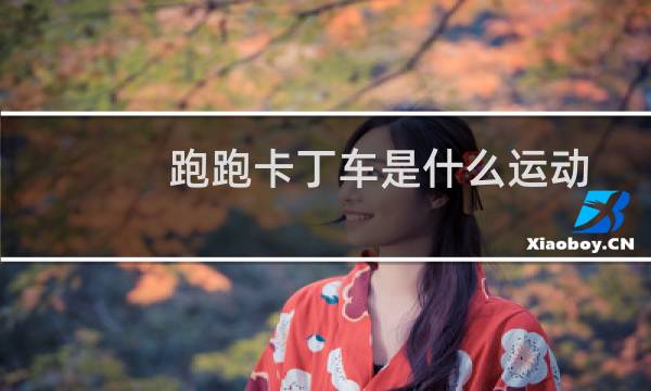 跑跑卡丁车是什么运动