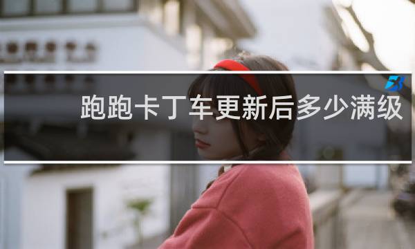 跑跑卡丁车更新后多少满级
