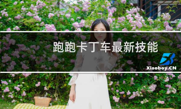 跑跑卡丁车最新技能