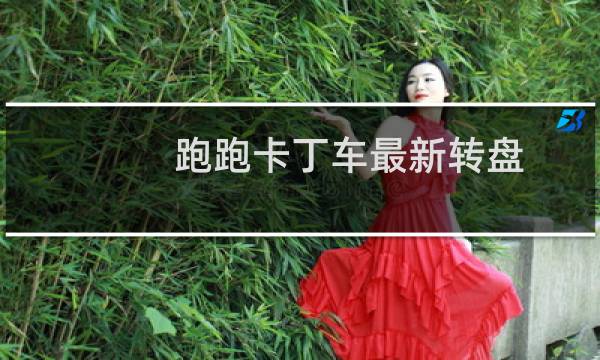 跑跑卡丁车最新转盘