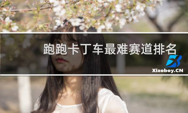 跑跑卡丁车最难赛道排名