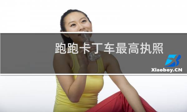 跑跑卡丁车最高执照