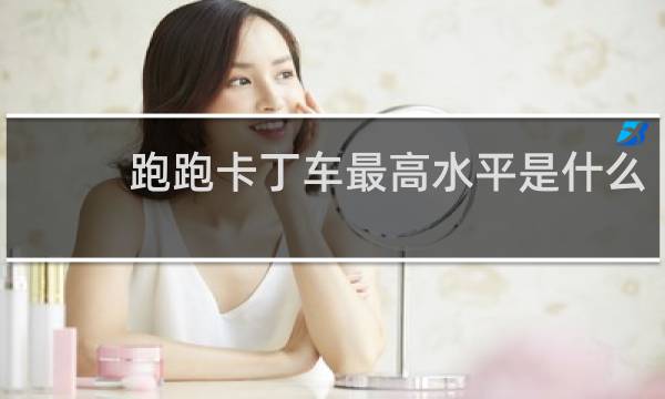 跑跑卡丁车最高水平是什么