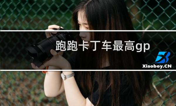 跑跑卡丁车最高gp