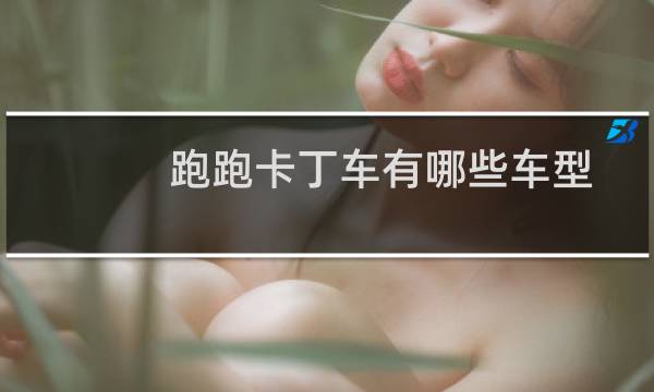 跑跑卡丁车有哪些车型