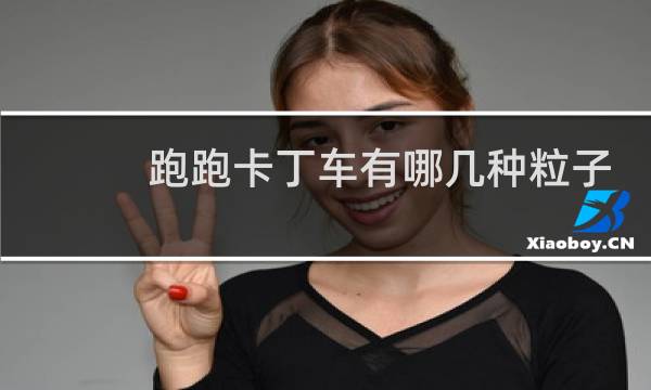 跑跑卡丁车有哪几种粒子