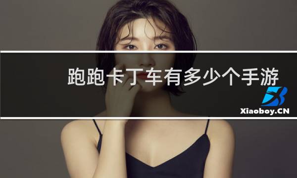 跑跑卡丁车有多少个手游