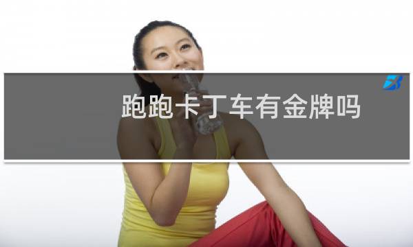跑跑卡丁车有金牌吗