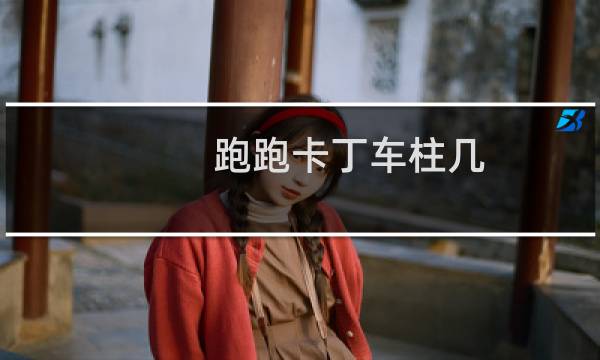 跑跑卡丁车柱几