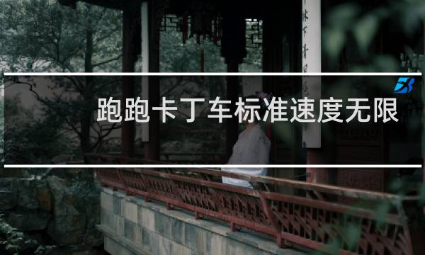 跑跑卡丁车标准速度无限
