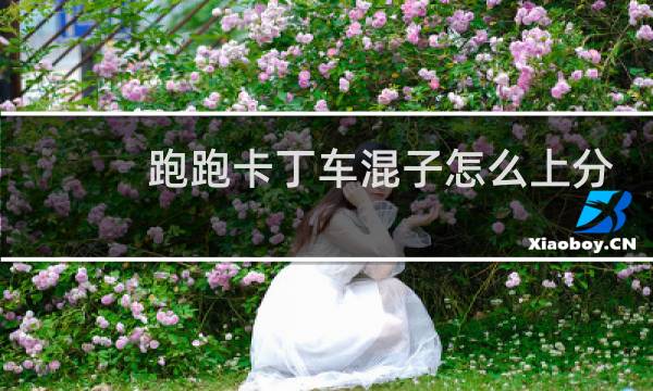 跑跑卡丁车混子怎么上分