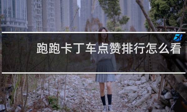 跑跑卡丁车点赞排行怎么看