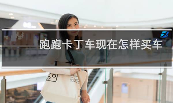 跑跑卡丁车现在怎样买车
