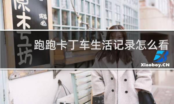 跑跑卡丁车生活记录怎么看