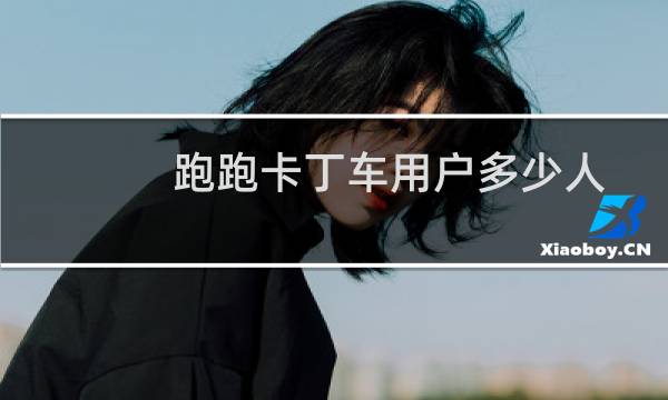 跑跑卡丁车用户多少人