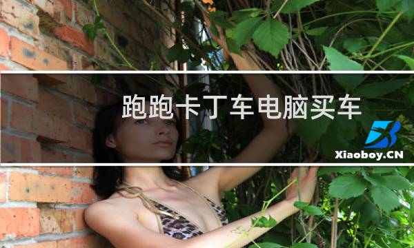 跑跑卡丁车电脑买车