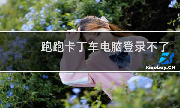 跑跑卡丁车电脑登录不了