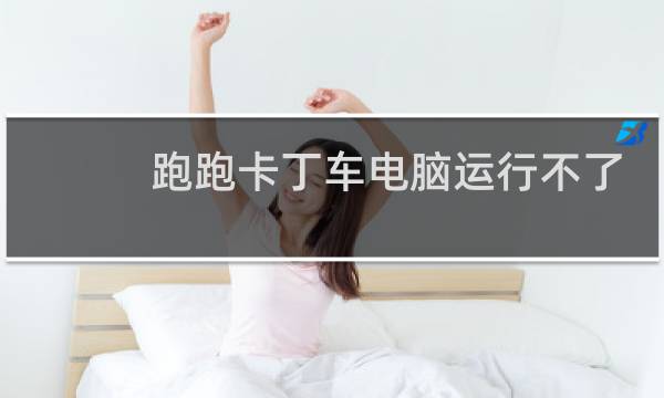 跑跑卡丁车电脑运行不了