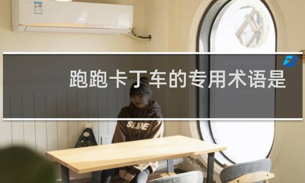 跑跑卡丁车的专用术语是