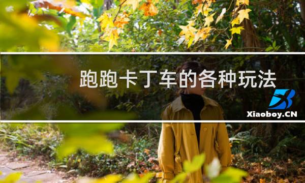 跑跑卡丁车的各种玩法