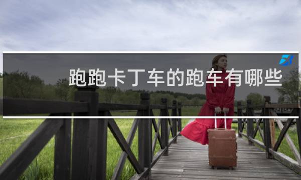 跑跑卡丁车的跑车有哪些