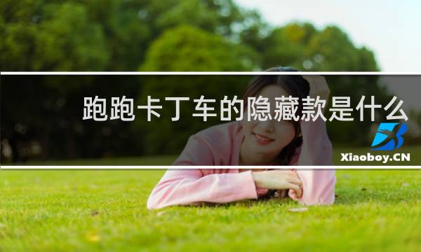 跑跑卡丁车的隐藏款是什么