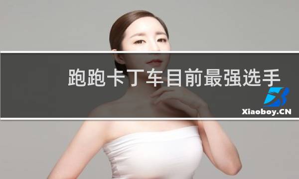 跑跑卡丁车目前最强选手