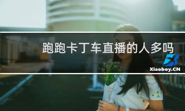 跑跑卡丁车直播的人多吗