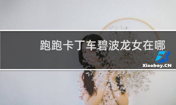 跑跑卡丁车碧波龙女在哪