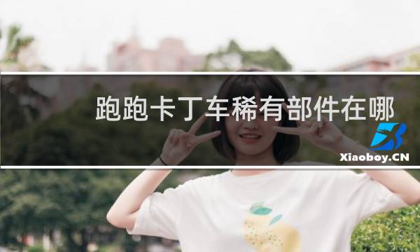 跑跑卡丁车稀有部件在哪