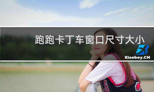 跑跑卡丁车窗口尺寸大小