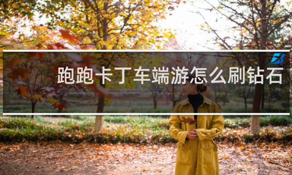跑跑卡丁车端游怎么刷钻石