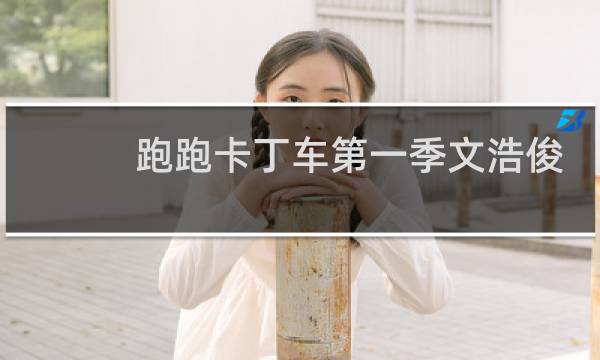 跑跑卡丁车第一季文浩俊