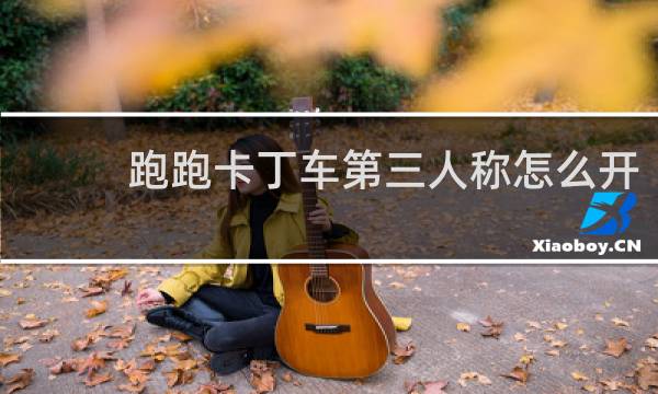 跑跑卡丁车第三人称怎么开