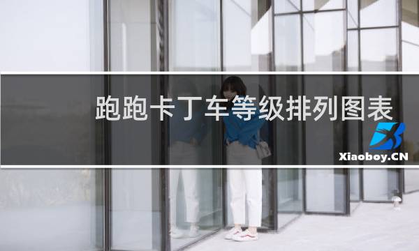 跑跑卡丁车等级排列图表