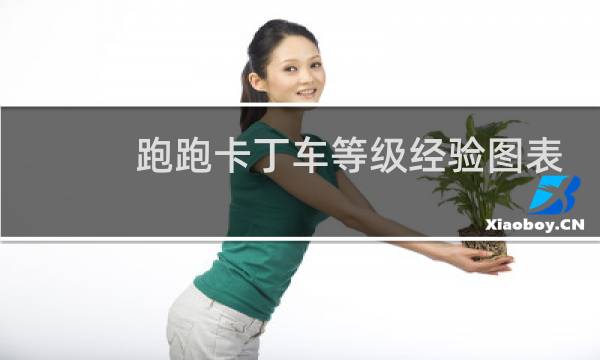 跑跑卡丁车等级经验图表