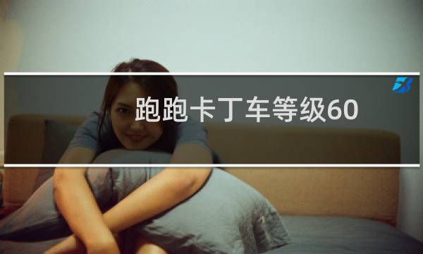 跑跑卡丁车等级60