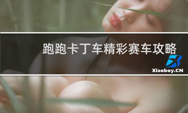 跑跑卡丁车精彩赛车攻略