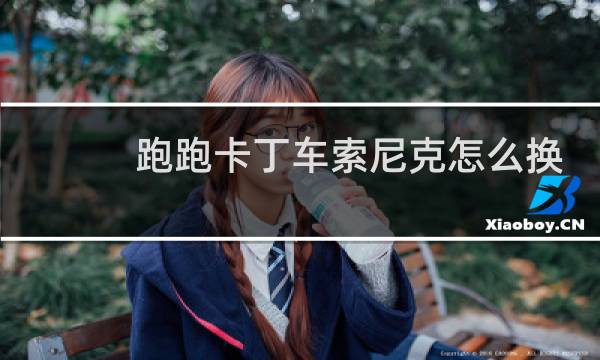 跑跑卡丁车索尼克怎么换
