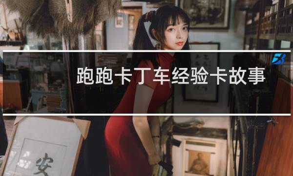 跑跑卡丁车经验卡故事