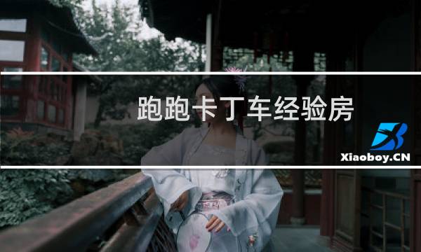 跑跑卡丁车经验房
