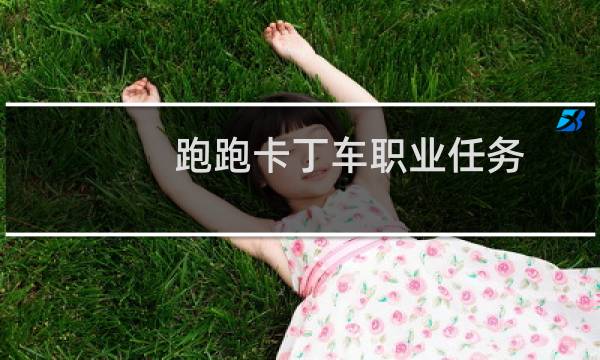跑跑卡丁车职业任务
