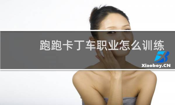 跑跑卡丁车职业怎么训练