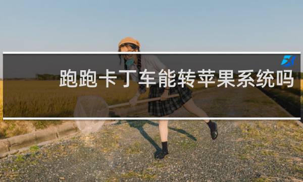 跑跑卡丁车能转苹果系统吗